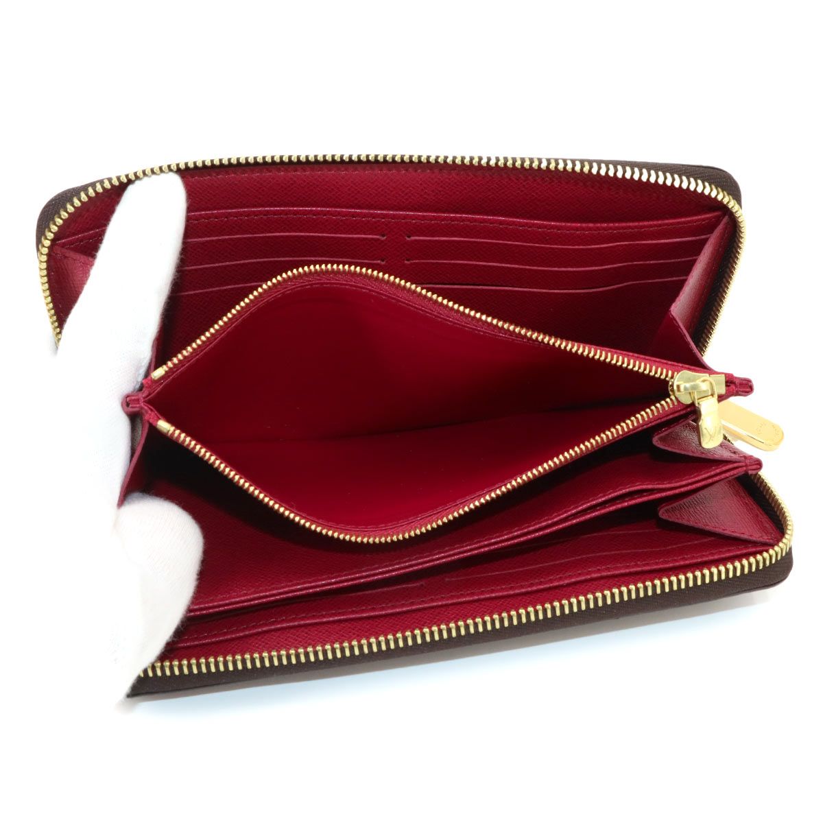 Louis Vuitton Monogram Zippy Wallet Zip Around Fuchsia — view 7