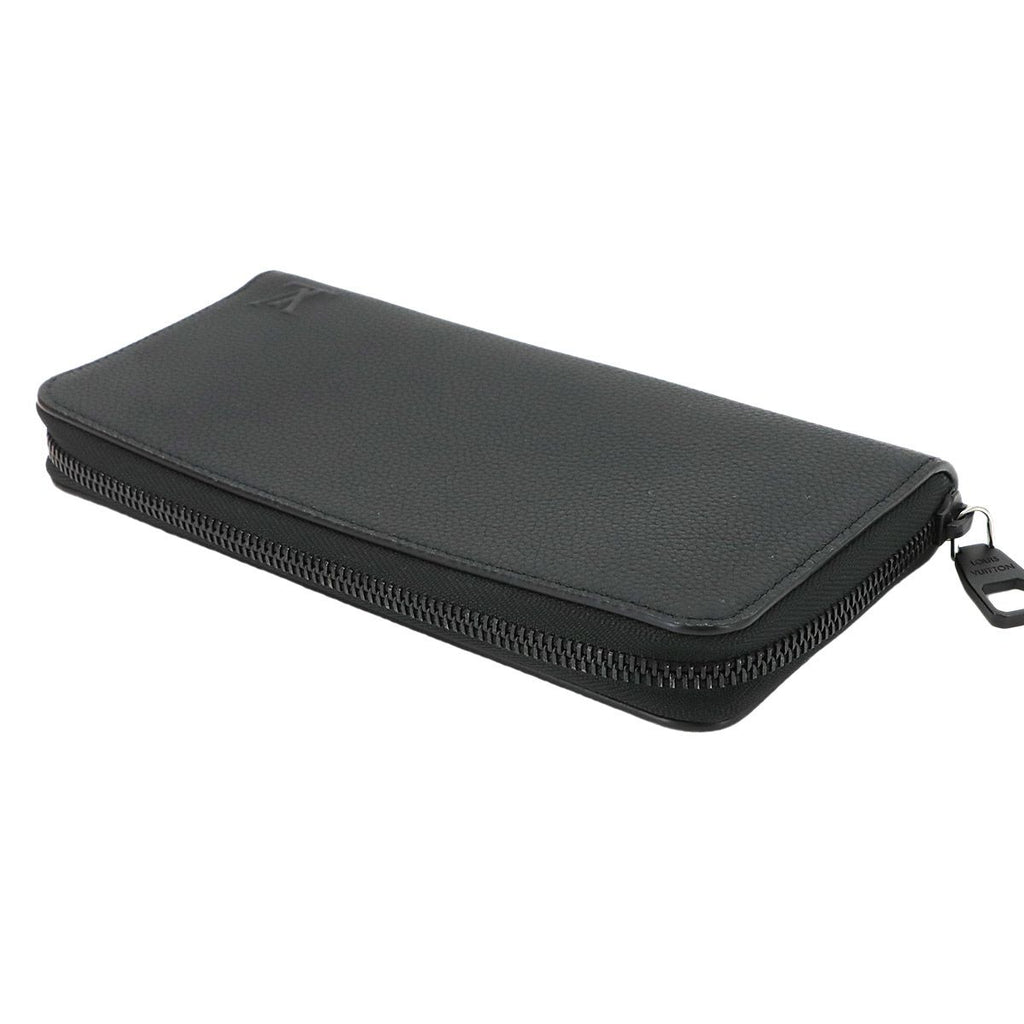 Louis Vuitton LV Aerogram Zippy Wallet Horizontal Noir Leather — view 5