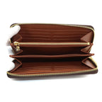 Louis Vuitton Monogram Zippy Wallet Zip Around Brown — view 6