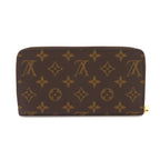 Louis Vuitton Monogram Zippy Wallet Zip Around Brown — view 3