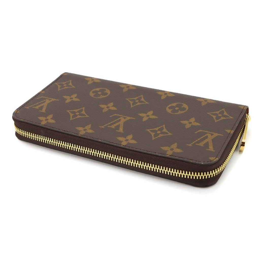 Louis Vuitton Monogram Zippy Wallet Zip Around Brown — view 4