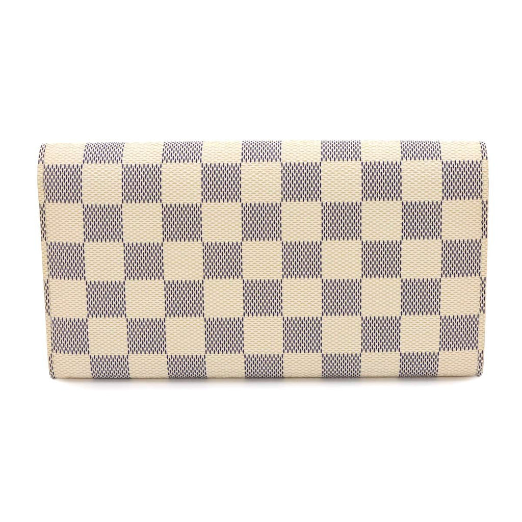 Louis Vuitton Damier Azur Portefeuille Sarah Bifold Wallet — view 3