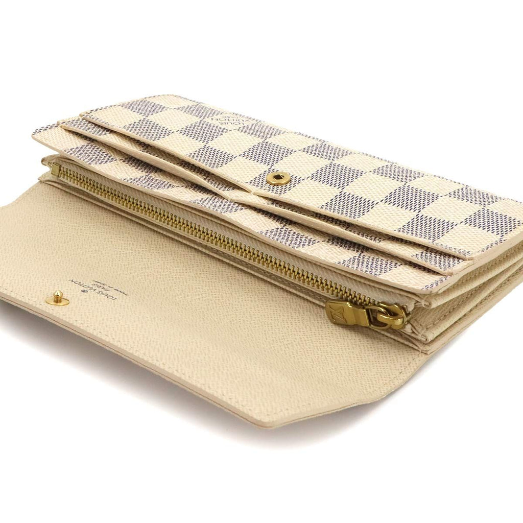 Louis Vuitton Damier Azur Portefeuille Sarah Bifold Wallet — view 8