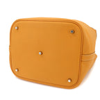 Hermes Picotin Lock GM Hand Bag Taurillon Clemence Mutard Silver — view 4