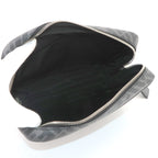 Fendi Zucca Clutch Pouch Gray — view 5