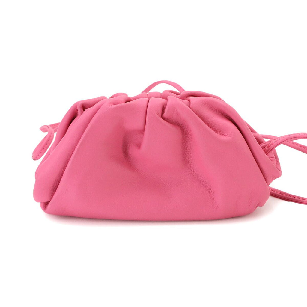 Bottega Veneta the Pouch Coin Purse Leather Pink — view 3