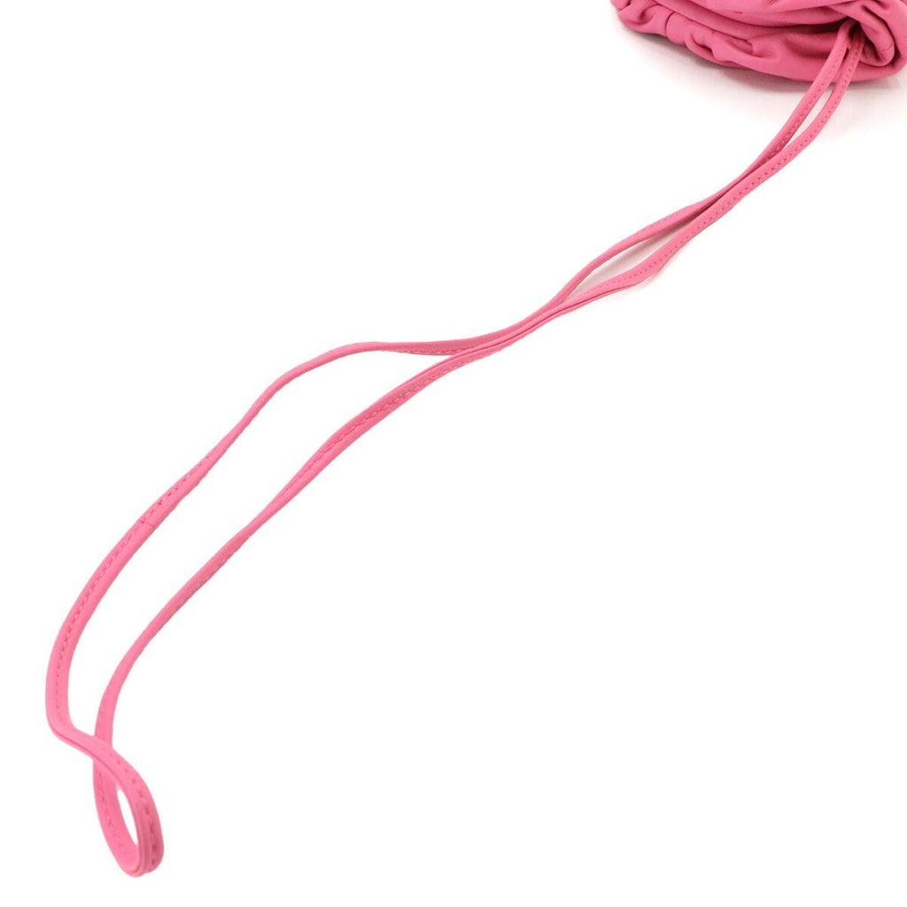 Bottega Veneta the Pouch Coin Purse Leather Pink — view 6