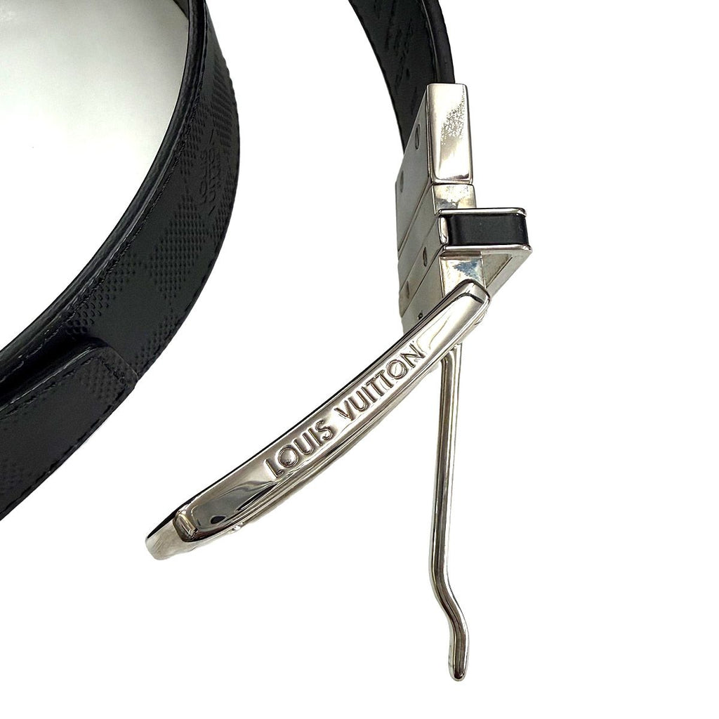 Louis Vuitton Damier Infini Ceinture Slender 42 Belt Leather Black — view 6