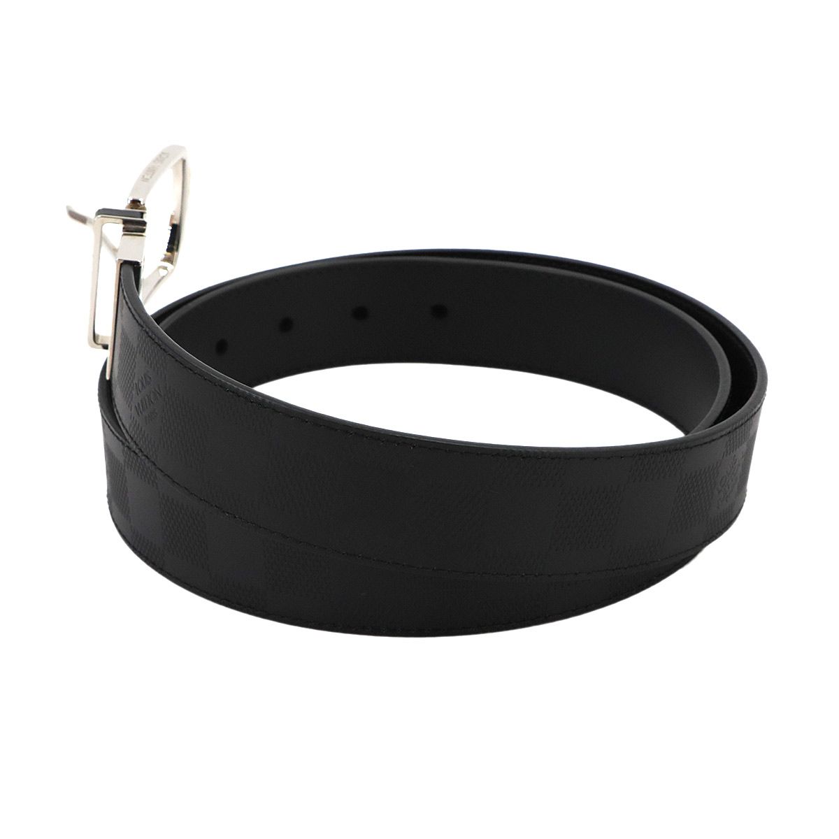 Louis Vuitton Damier Infini Ceinture Slender 42 Belt Leather Black — view 4