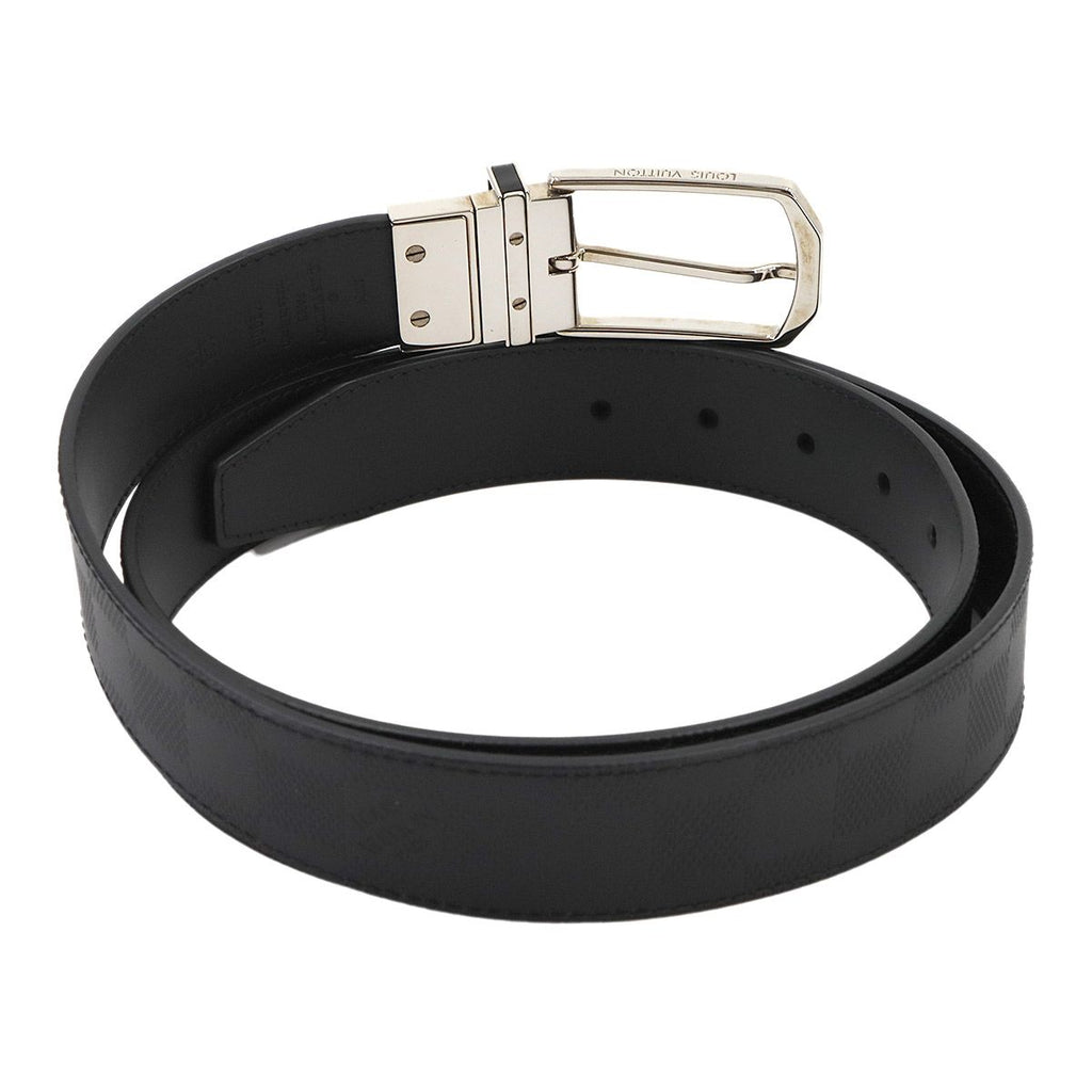Louis Vuitton Damier Infini Ceinture Slender 42 Belt Leather Black — view 3