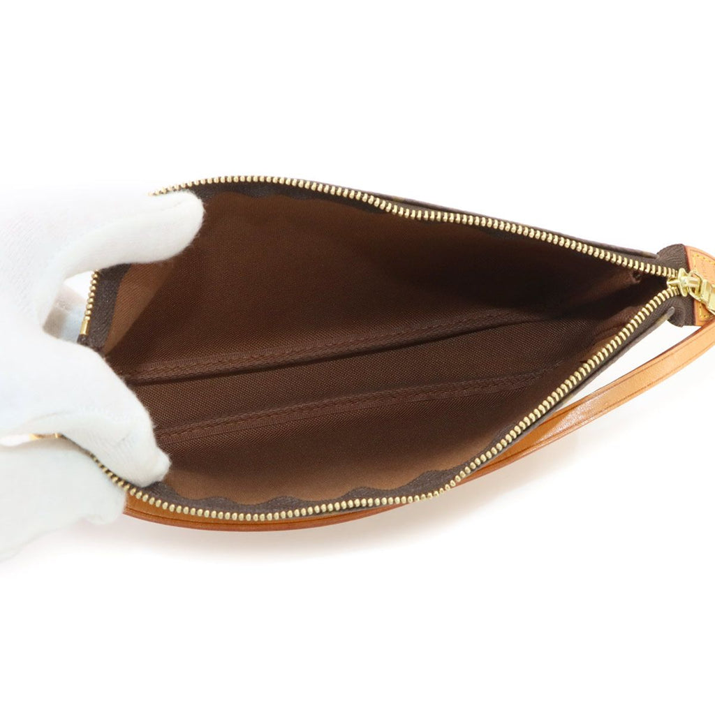 Louis Vuitton Monogram Graffiti Pochette Accessoires Hand Bag Peach — view 6