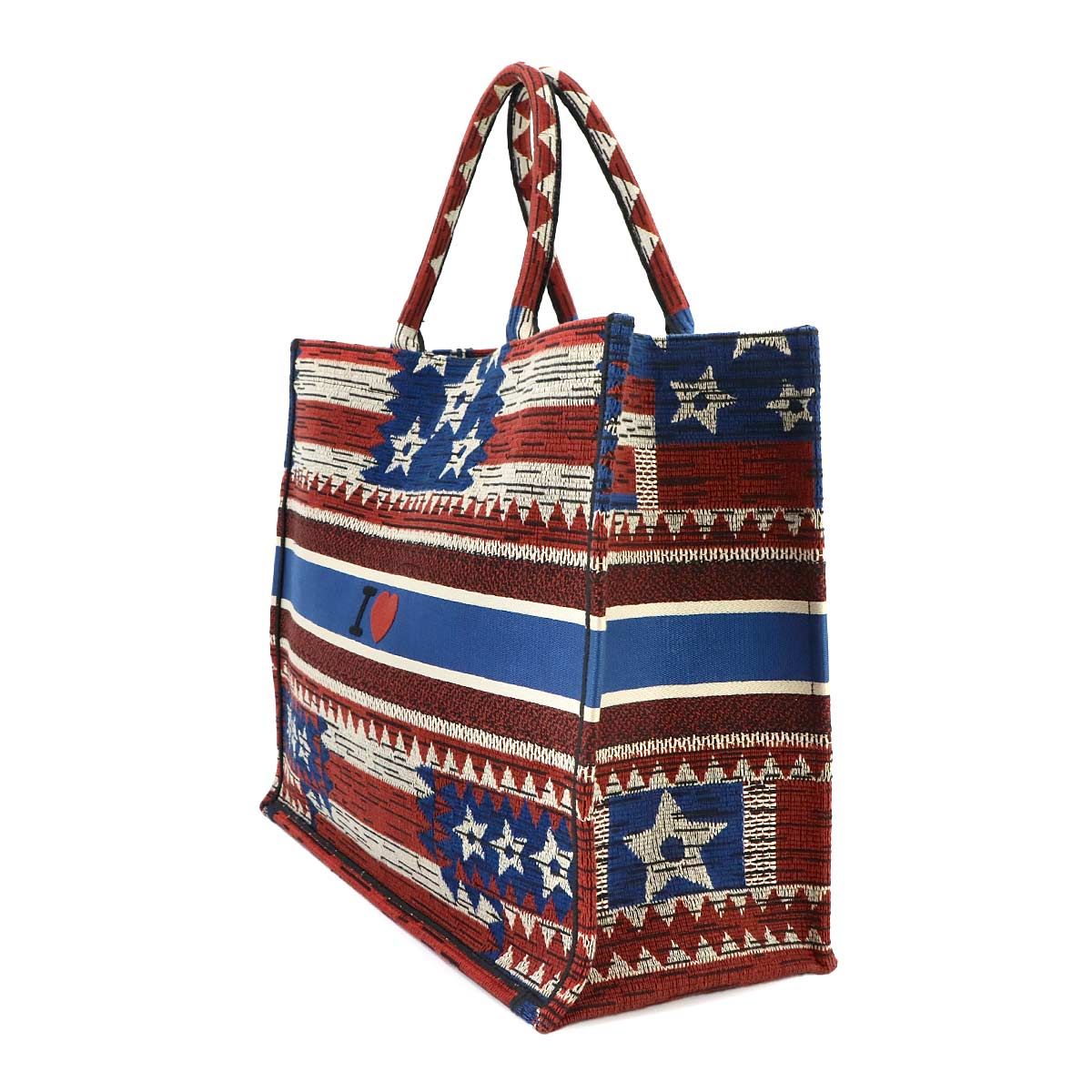 Dior Book Tote Bag Large Canvas Multicolor — view 3