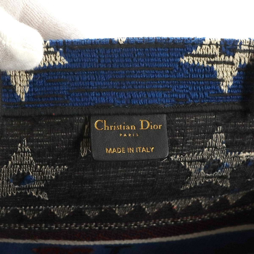 Dior Book Tote Bag Large Canvas Multicolor — view 7