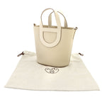 Hermes in the Loop 18 Hand Bag Taurillon Clemence Swift Cles Silver — view 2