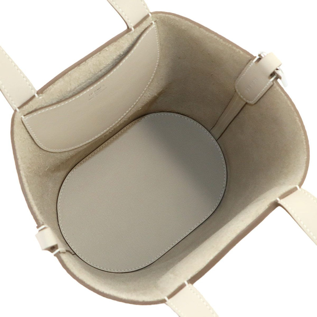 Hermes in the Loop 18 Hand Bag Taurillon Clemence Swift Cles Silver — view 7