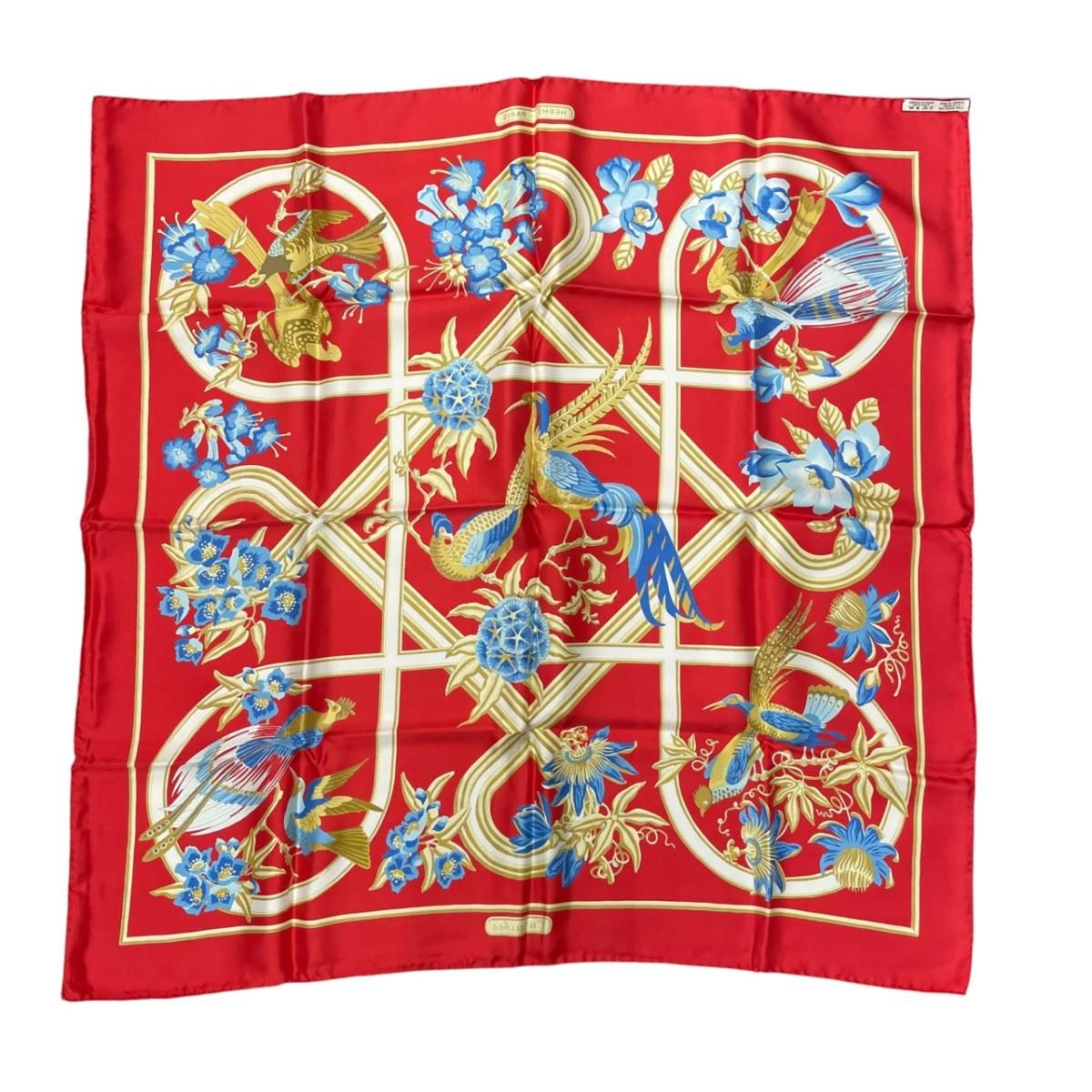 Hermes Scarf Unie Brodee Gray Cashmere Logo — view 2