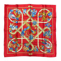 Hermes Scarf Unie Brodee Gray Cashmere Logo