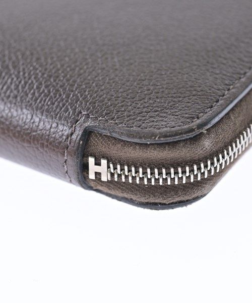 Hermes Azap Long Silk'in Evercolor Wallet Coin Purse — view 6
