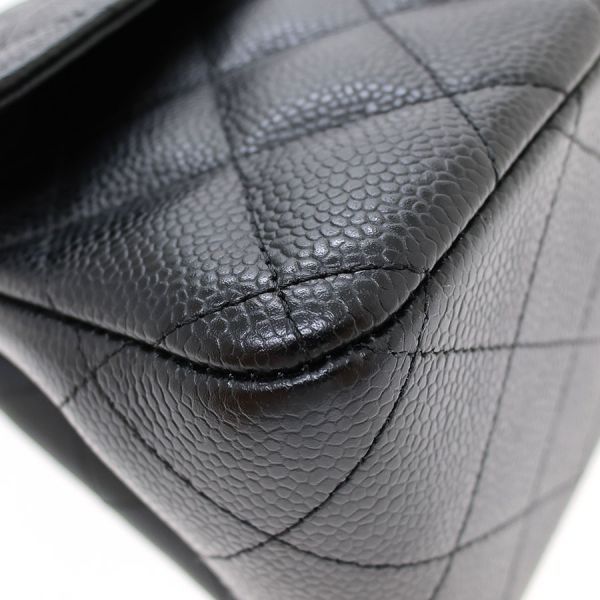 Chanel Caviar Quilted Double Flap Bag Chain — view 5