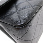 Chanel Caviar Quilted Double Flap Bag Chain — view 5