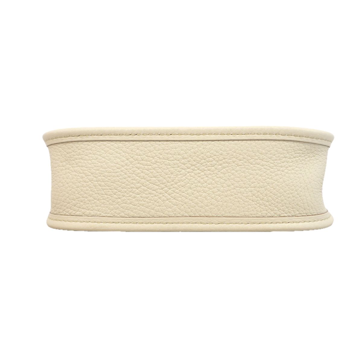 Hermes Shoulder Bag Evelyne TPM Taurillon Clemence Beton Gold — view 3