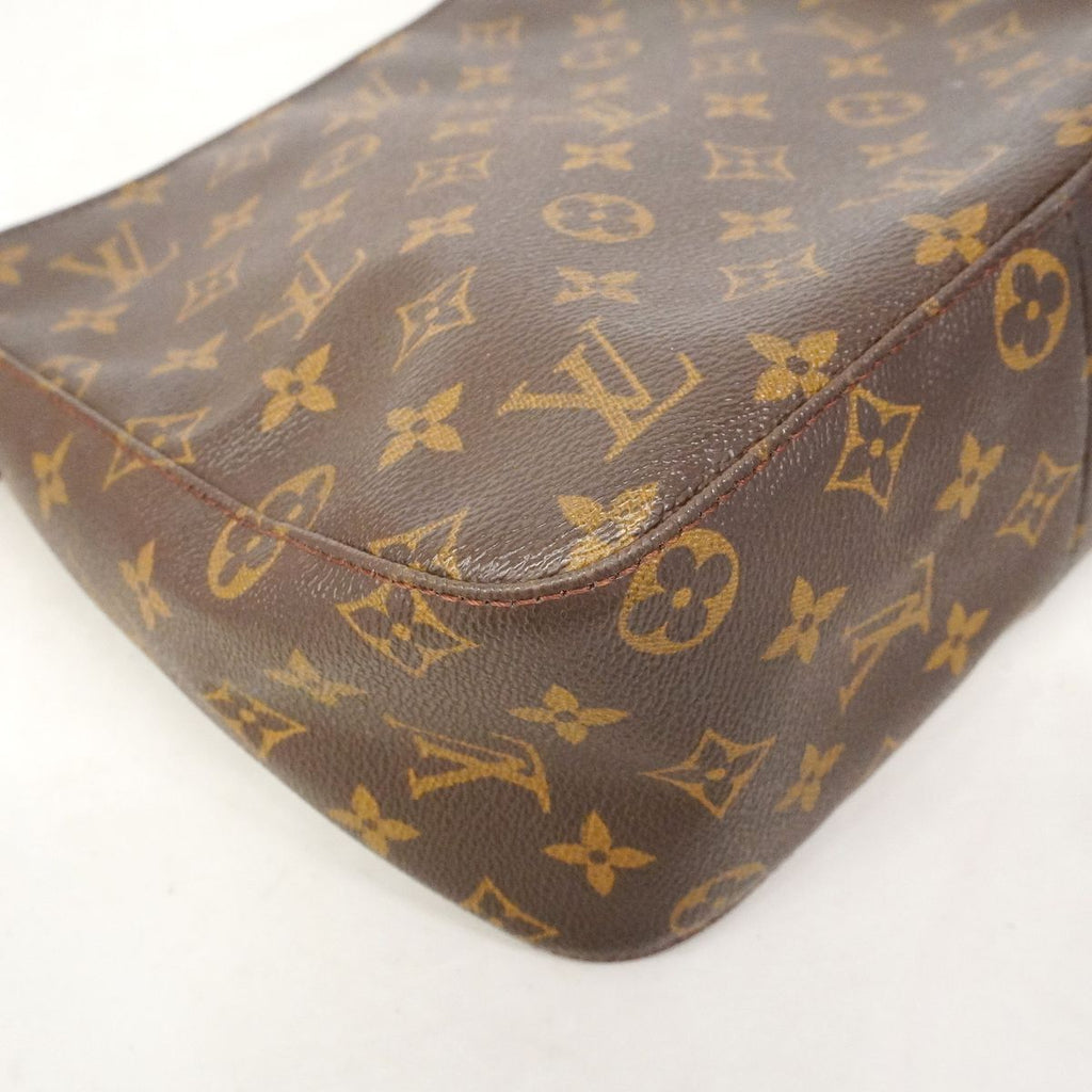 Louis Vuitton Shoulder Bag Monogram Looping MM Brown — view 6