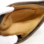 Louis Vuitton Shoulder Bag Monogram Looping MM Brown — view 4