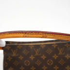Louis Vuitton Shoulder Bag Monogram Looping MM Brown — view 8
