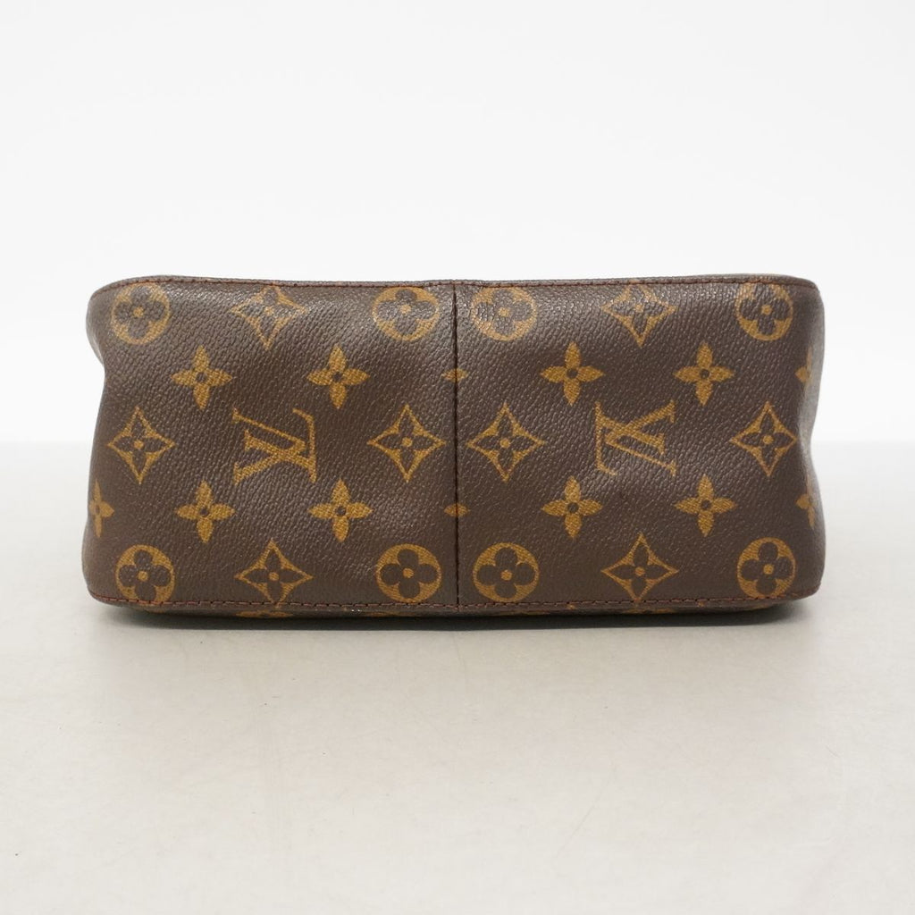 Louis Vuitton Shoulder Bag Monogram Looping MM Brown — view 3
