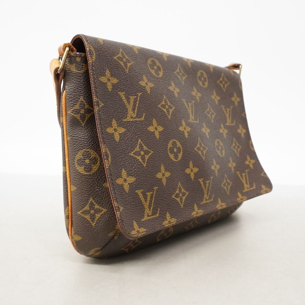 Louis Vuitton Shoulder Bag Monogram Musette Tango Short Strap Brown — view 2
