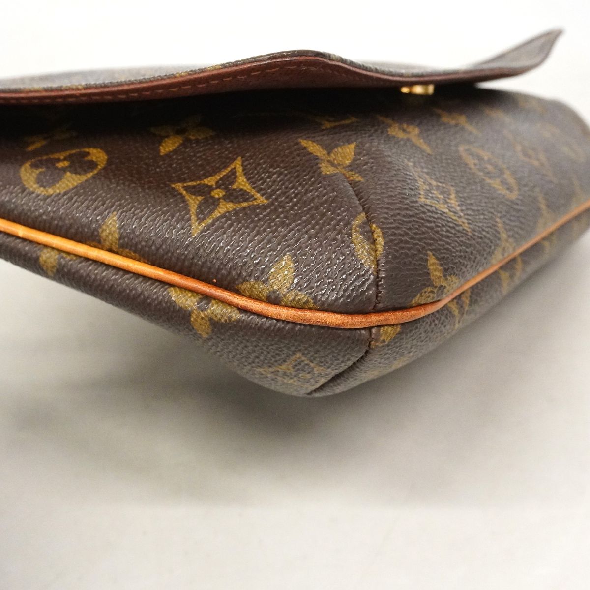 Louis Vuitton Shoulder Bag Monogram Musette Tango Short Strap Brown — view 6
