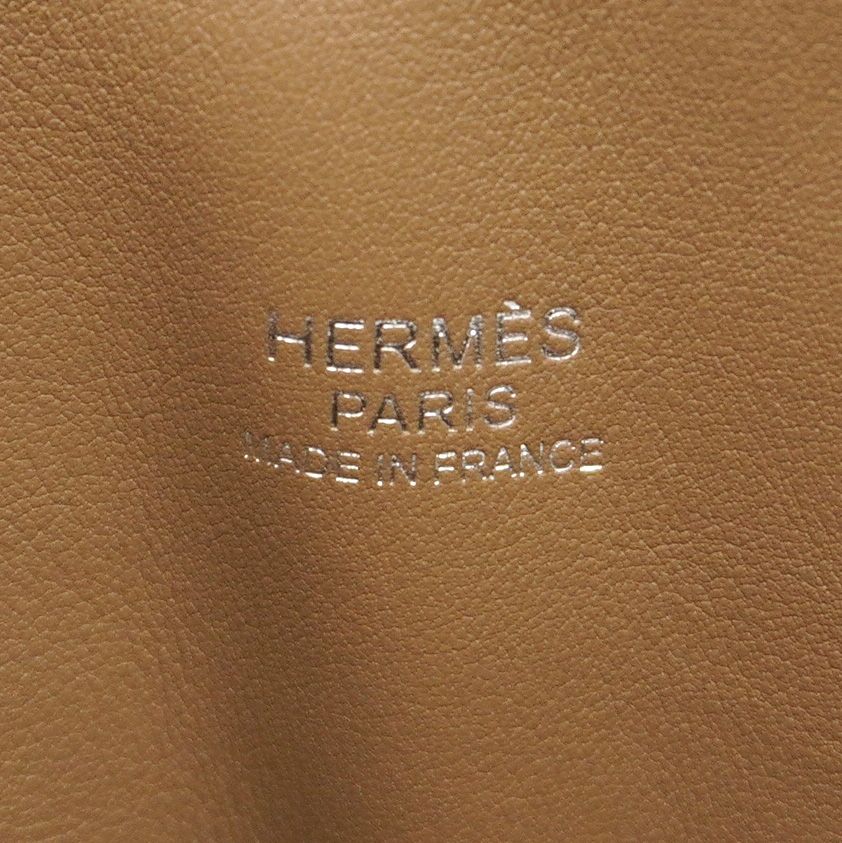 Hermes Handbag Bolide 31 Taurillon Clemence Etoupe Silver 2-Way Bag — view 5