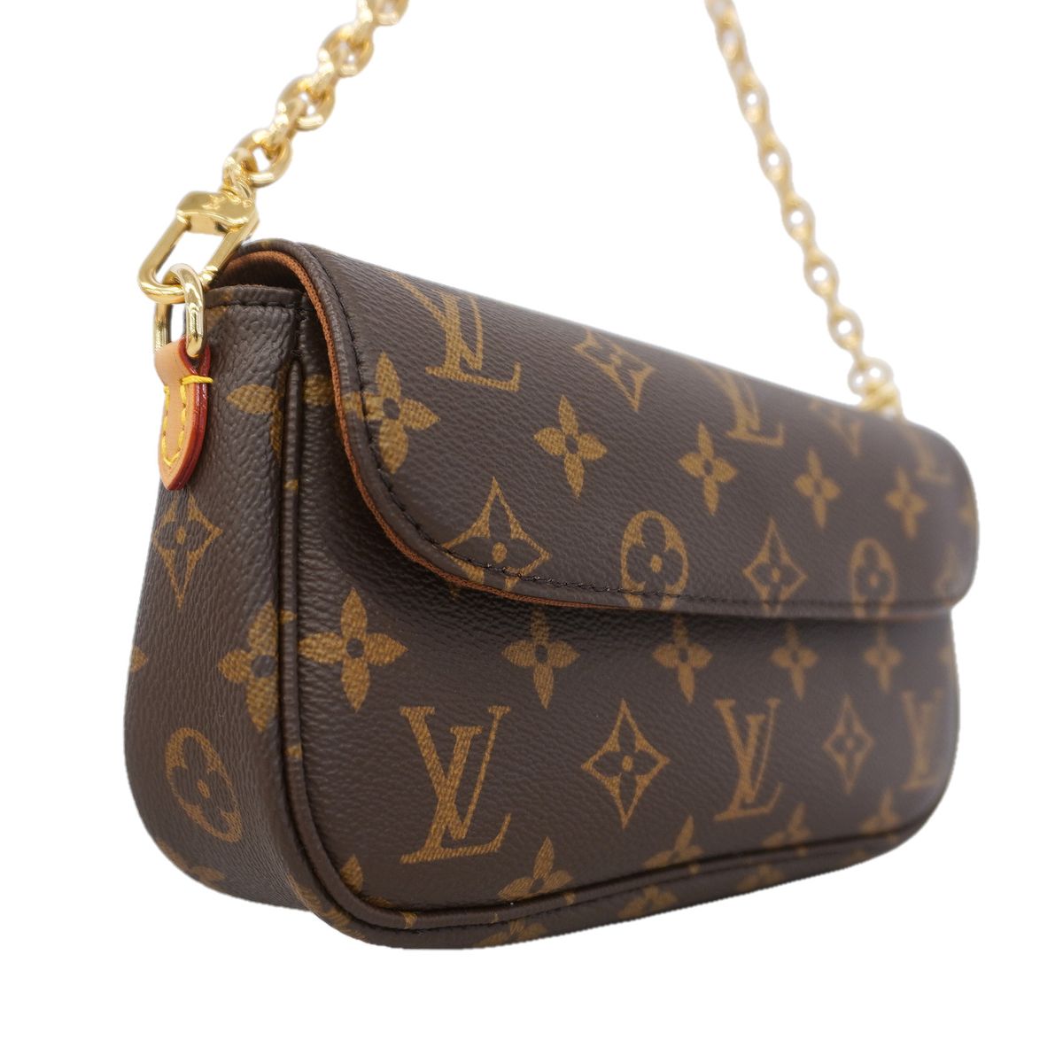 Louis Vuitton Handbag Monogram Wallet on Chain Ivy Brown 2-Way — view 2