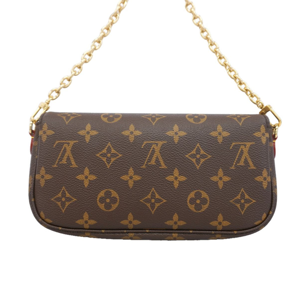 Louis Vuitton Handbag Monogram Wallet on Chain Ivy Brown 2-Way — view 8