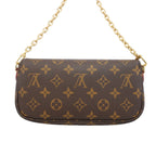 Louis Vuitton Handbag Monogram Wallet on Chain Ivy Brown 2-Way — view 8
