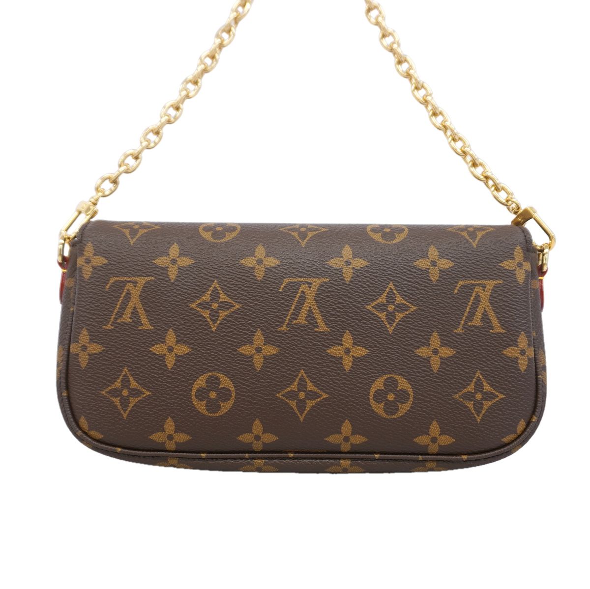 Louis Vuitton Handbag Monogram Wallet on Chain Ivy Brown 2-Way — view 8