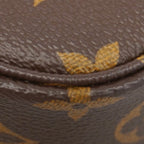 Louis Vuitton Handbag Monogram Wallet on Chain Ivy Brown 2-Way — view 7