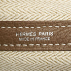 Hermes Tote Bag Garden Party PM Negonda Etoupe Silver — view 5