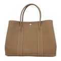 Hermes Tote Bag Garden Party PM Negonda Etoupe Silver