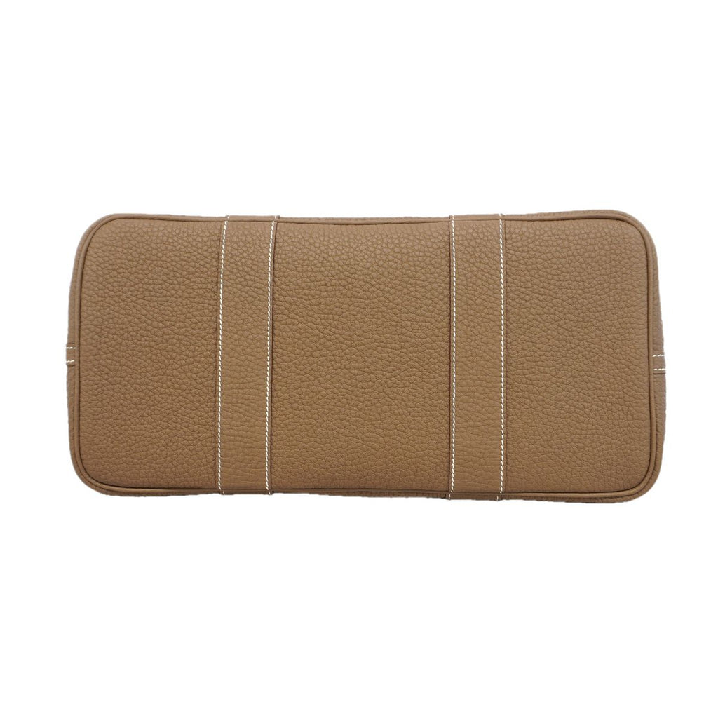 Hermes Tote Bag Garden Party PM Negonda Etoupe Silver — view 3