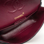 Chanel Shoulder Bag Quilted Lambskin Black Gold — view 4