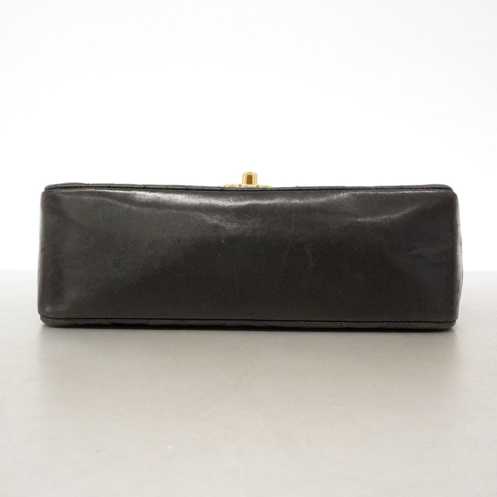 Chanel Shoulder Bag Diana Lambskin Black Gold — view 3