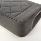 Chanel Shoulder Bag Diana Lambskin Black Gold — view 6