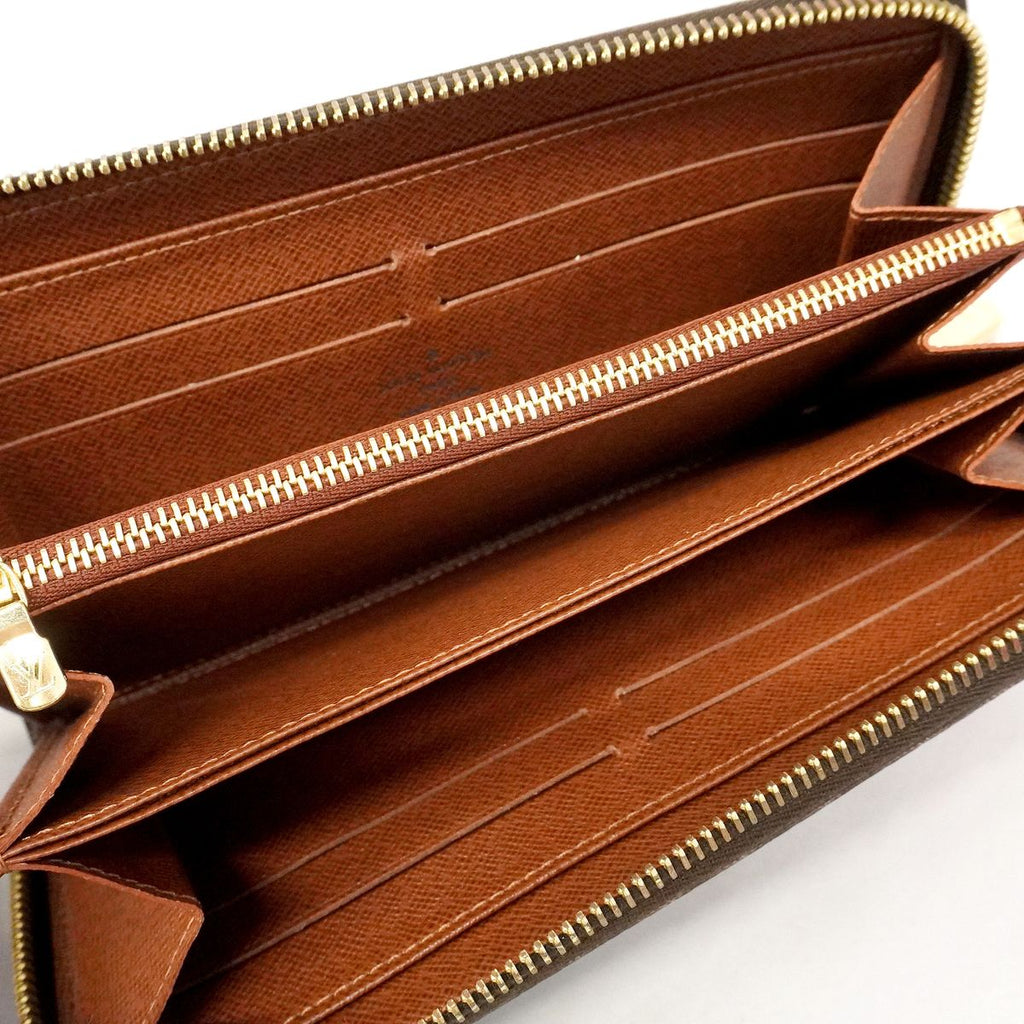 Louis Vuitton Wallet Monogram Zippy Brown — view 4