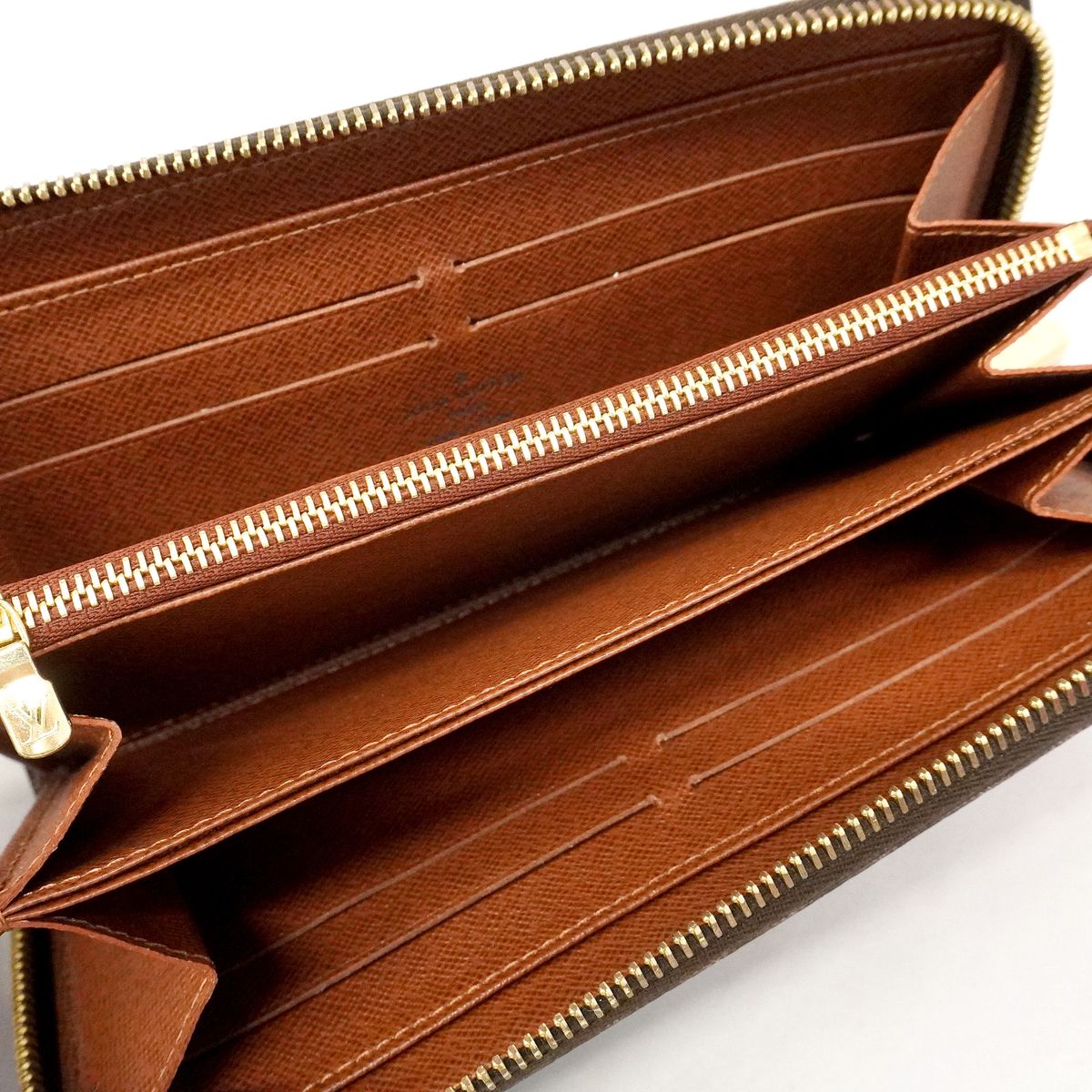 Louis Vuitton Wallet Monogram Zippy Brown — view 4
