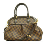 Louis Vuitton Handbag Damier Trevi PM Ebene 2-Way Bag