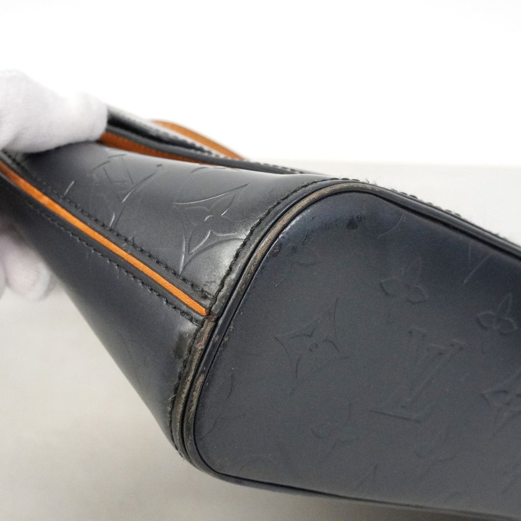 Louis Vuitton Shoulder Bag Monogram Matt Alston Blue — view 6