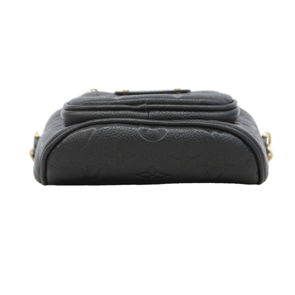 Louis Vuitton Shoulder Bag Monogram Empreinte Mini Noir — view 3