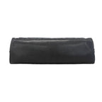 Chanel Chain Tote Bag Quilted Caviar Leather Black Gold — view 3