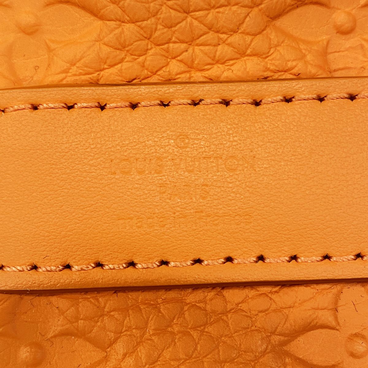 Louis Vuitton Handbag Monogram Taurillon Keepall Bandouliere 25 Orange 2-Way Bag — view 5